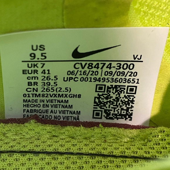 Nike Woman’s Zoom Double-Stacked 'Cyber’ - Picture 10 of 10